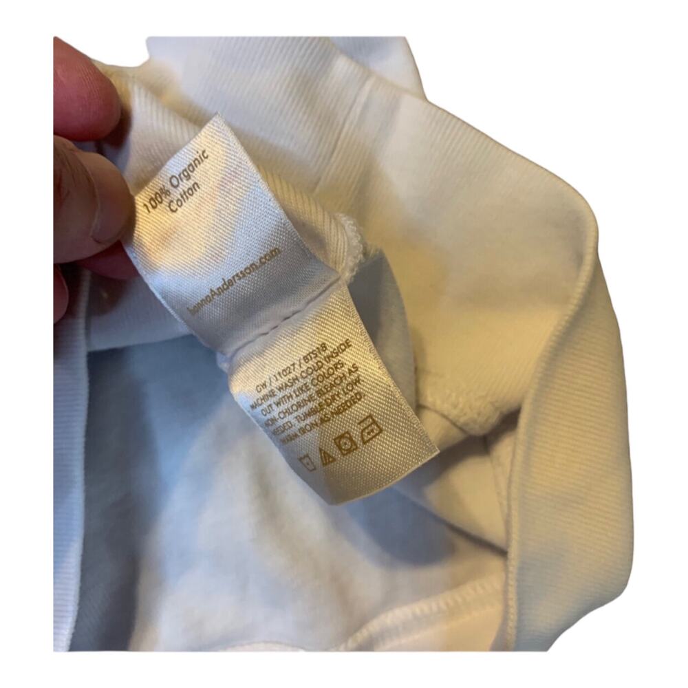 Hanna Andersson ❄️ Organic White Sleeping Cap - Picture 3 of 5